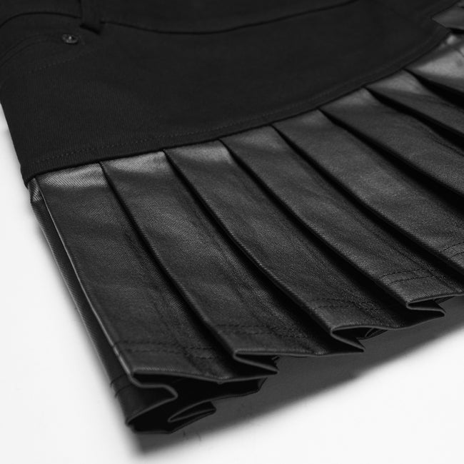 Cyberpunk one-piece Pleated Skirt