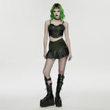 Cyberpunk one-piece Pleated Skirt