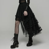 Goth Mesh Skirt