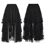 Goth Mesh Skirt