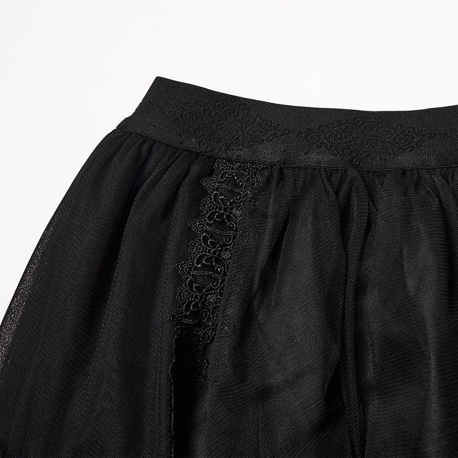Goth Mesh Skirt