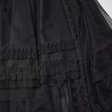 Goth Mesh Skirt