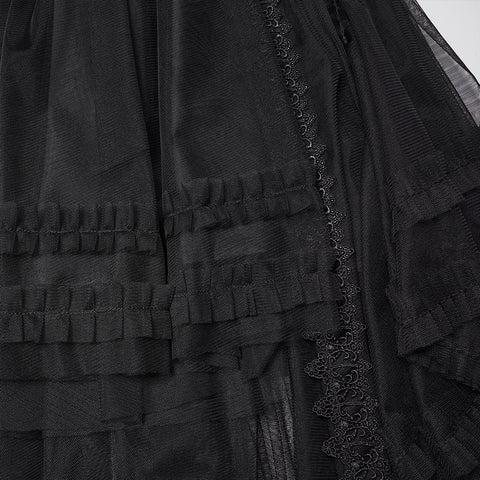 Goth Mesh Skirt