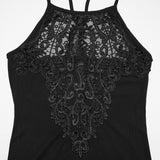 Goth sexy slip dress