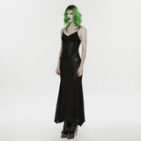 Punk Fish Scale Mesh Dress