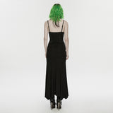 Punk Fish Scale Mesh Dress