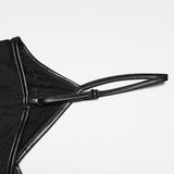 Goth Decal Visual Slip Dress