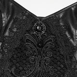 Goth Decal Visual Slip Dress