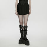 2026 Cyberpunk pleated skirt
