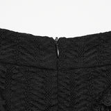 Goth Romantic Lace Layered Skirt
