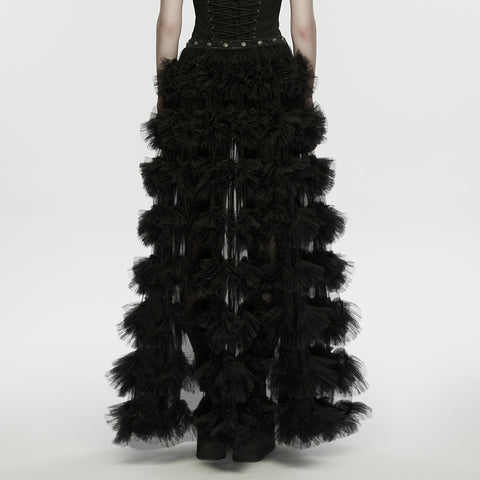 Goth Multi layered Skirt