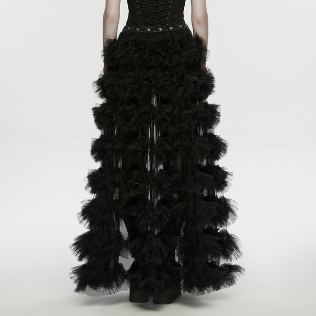 Goth Multi layered Skirt