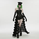 Goth Multi layered Skirt