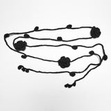 Goth embroidered slip dress