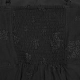 Goth embroidered slip dress