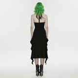 Punk halter neck dress