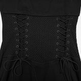 Punk halter neck dress
