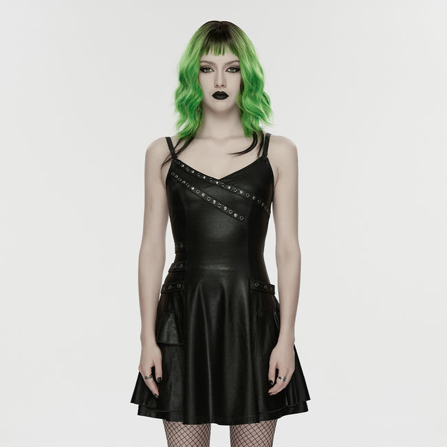 Punk A-line Slip Dress