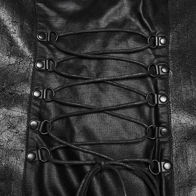 2026 Cyberpunk leather dress