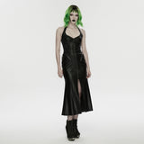 2026 Cyberpunk leather dress