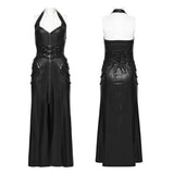 2026 Cyberpunk leather dress
