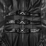 2026 Cyberpunk leather dress
