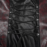 2026 Cyberpunk leather dress