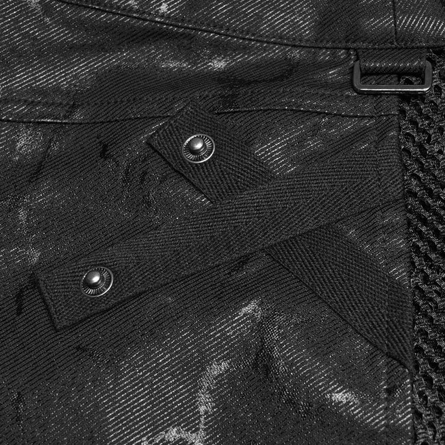 Apocalypse Rock 3D Skirt With Detachable Bag