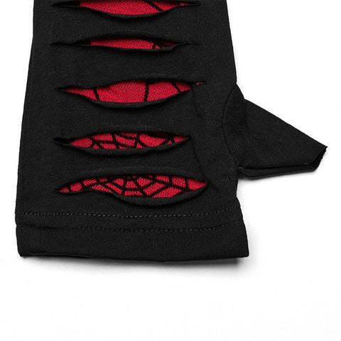 Goth cut gloves