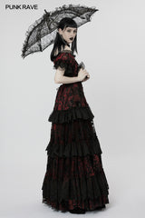 Gothic light lace umbrella