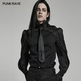 Goth cross tie