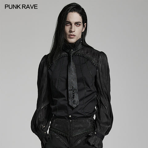 Goth cross tie