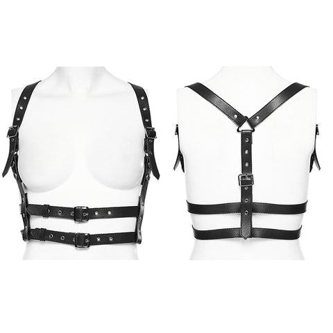 Punk Y-shaped shoulder harness