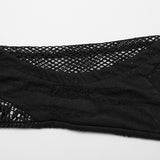 Punk perspective slim long leg warmers