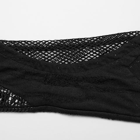 Punk perspective slim long leg warmers