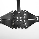 Punk Harness & Belt 2 in 1 Accessory