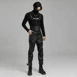 Punk Harness & Belt 2 in 1 Accessory