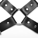 Punk Harness & Belt 2 in 1 Accessory
