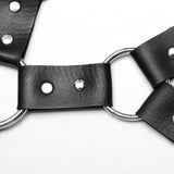 Punk Harness & Belt 2 in 1 Accessory