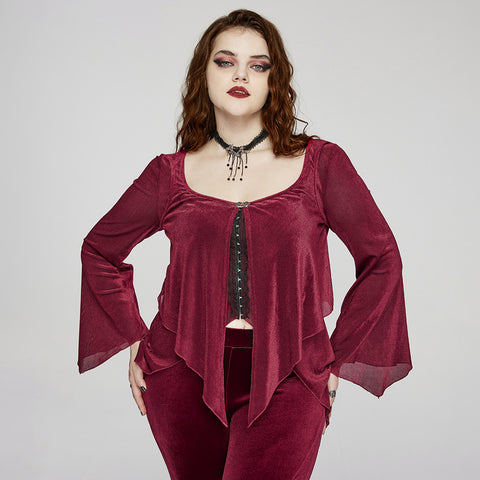 Punk Blood Butterfly Tassel Choker