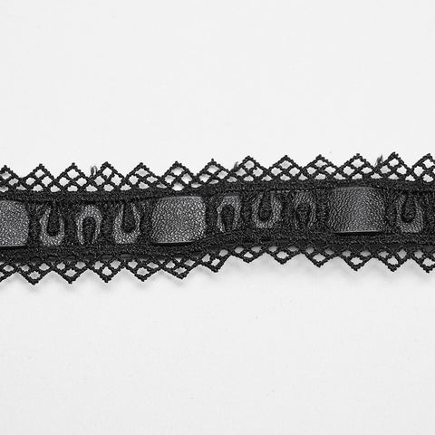 Punk Blood Butterfly Tassel Choker