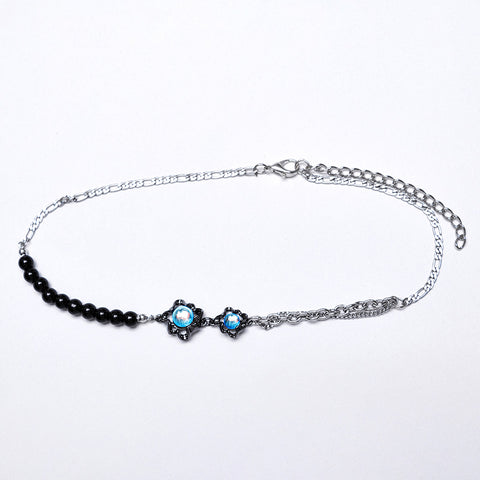 Goth's Secret Eye Gem Necklace
