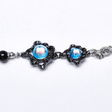 Goth's Secret Eye Gem Necklace