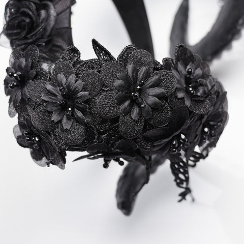 Goth Demon Horn Headwear