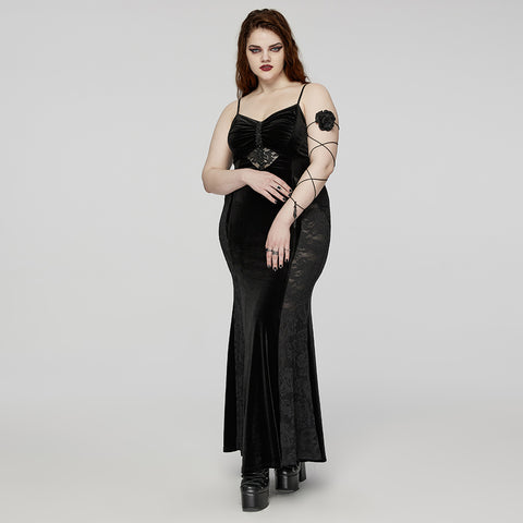 Goth Rose strap