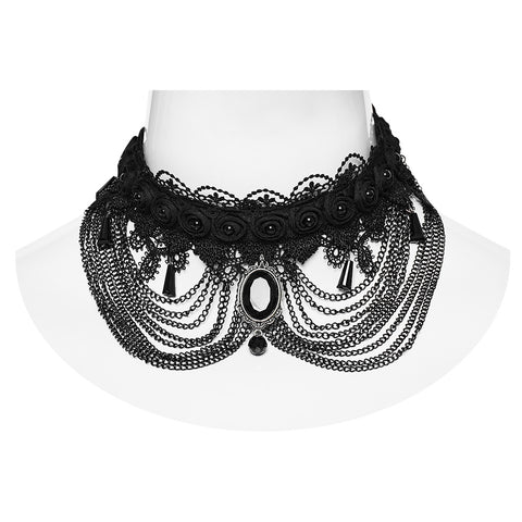 Goth Headwear-Choker