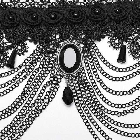 Goth Headwear-Choker