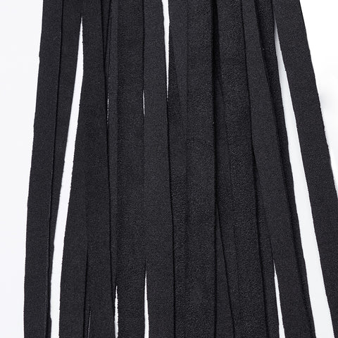 Handsome punk tassel shoulder armor
