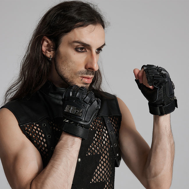 cyber handschuhe Cyber Punk Armored Gloves– Punkravestore
