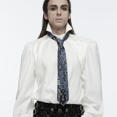 Goth Rose Tie